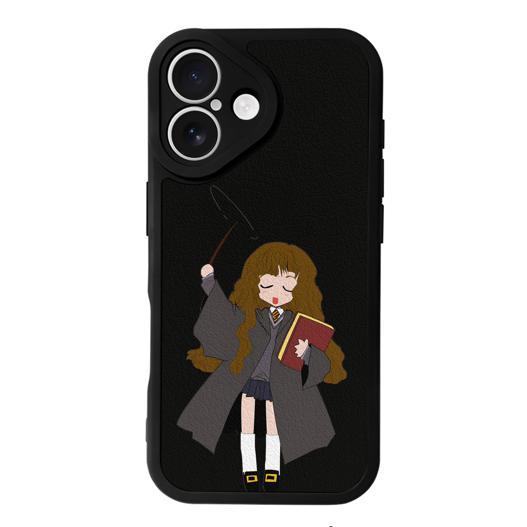 （画像用） Harry Potter ハリー・ポッターシリーズ 【iPhone 16シリーズ対応】シリコンスマホケース（レザー調） 材質：シリコン